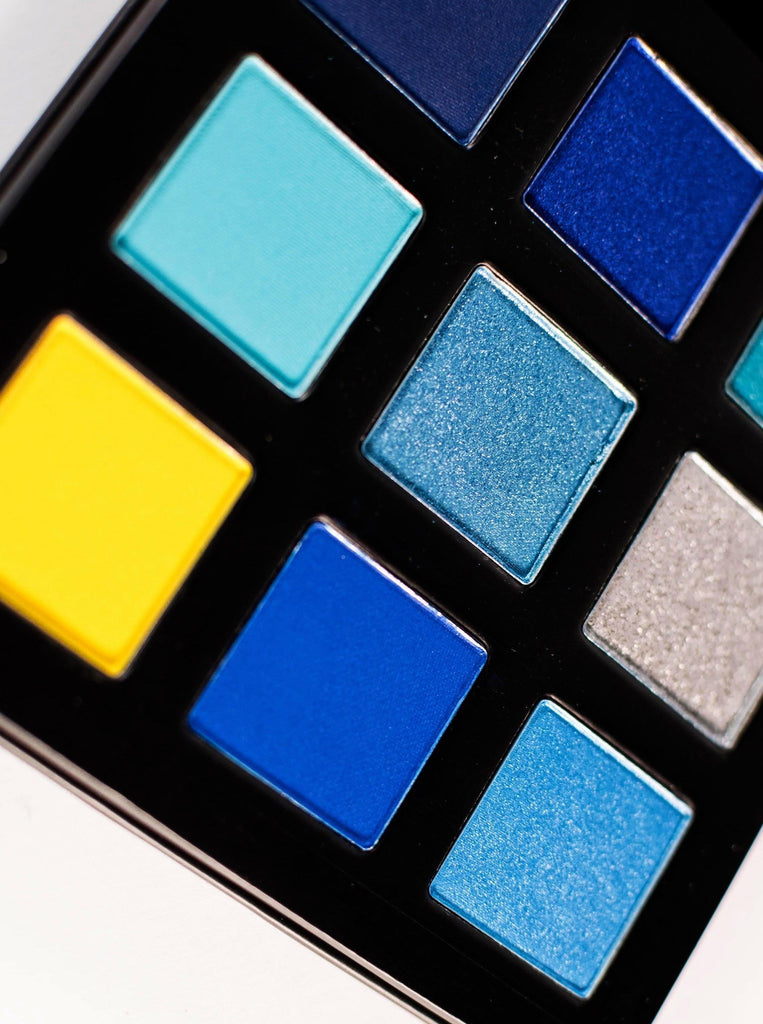 Blue palette
