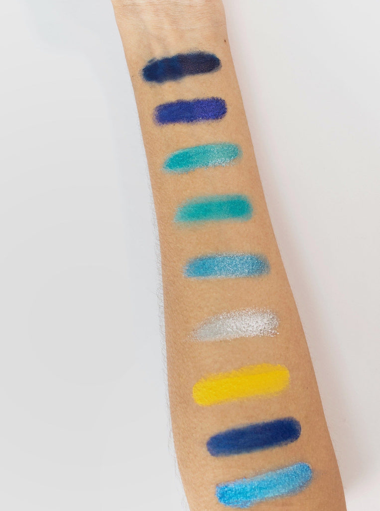 Blue palette